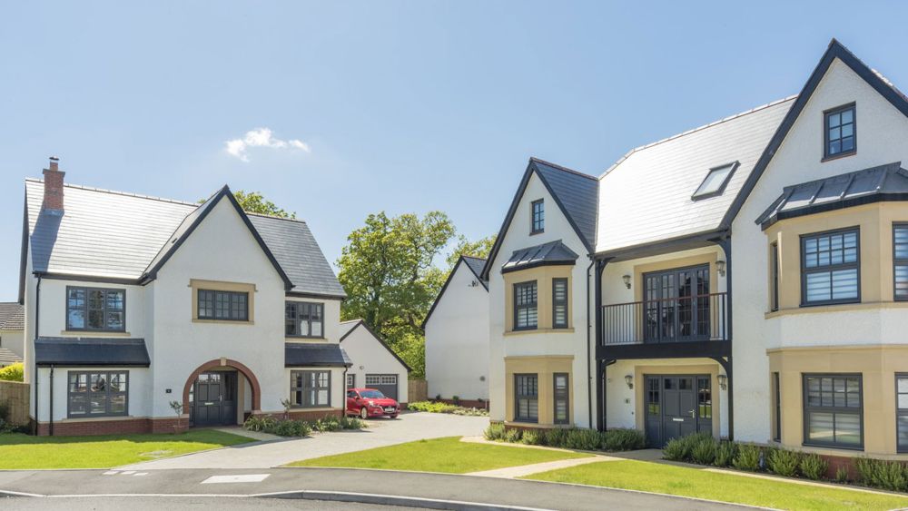 external view of properties